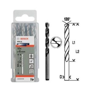 Mũi Khoan Kim Loại, Sắt HSS-G/HSS-R Bosch 2608595050